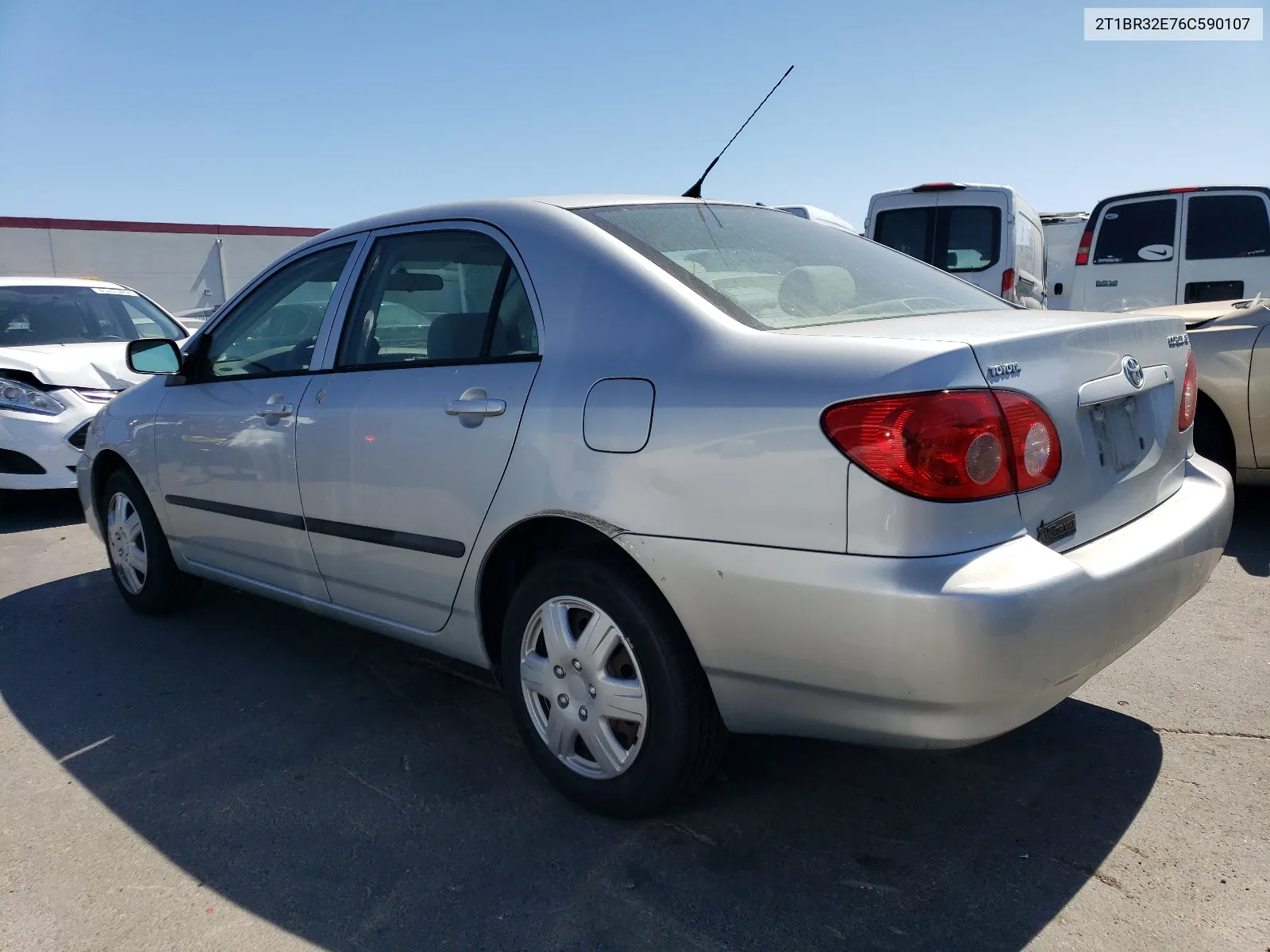 2006 Toyota Corolla Ce VIN: 2T1BR32E76C590107 Lot: 64859644