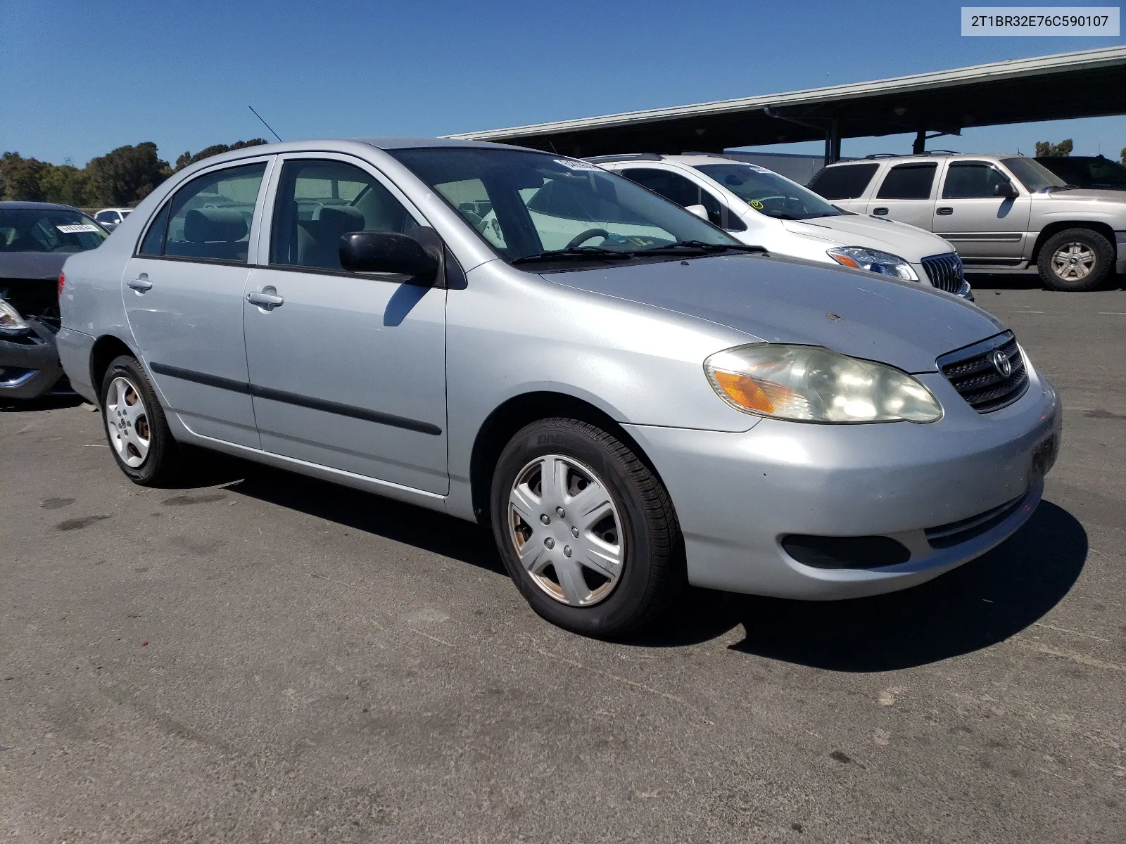 2006 Toyota Corolla Ce VIN: 2T1BR32E76C590107 Lot: 64859644