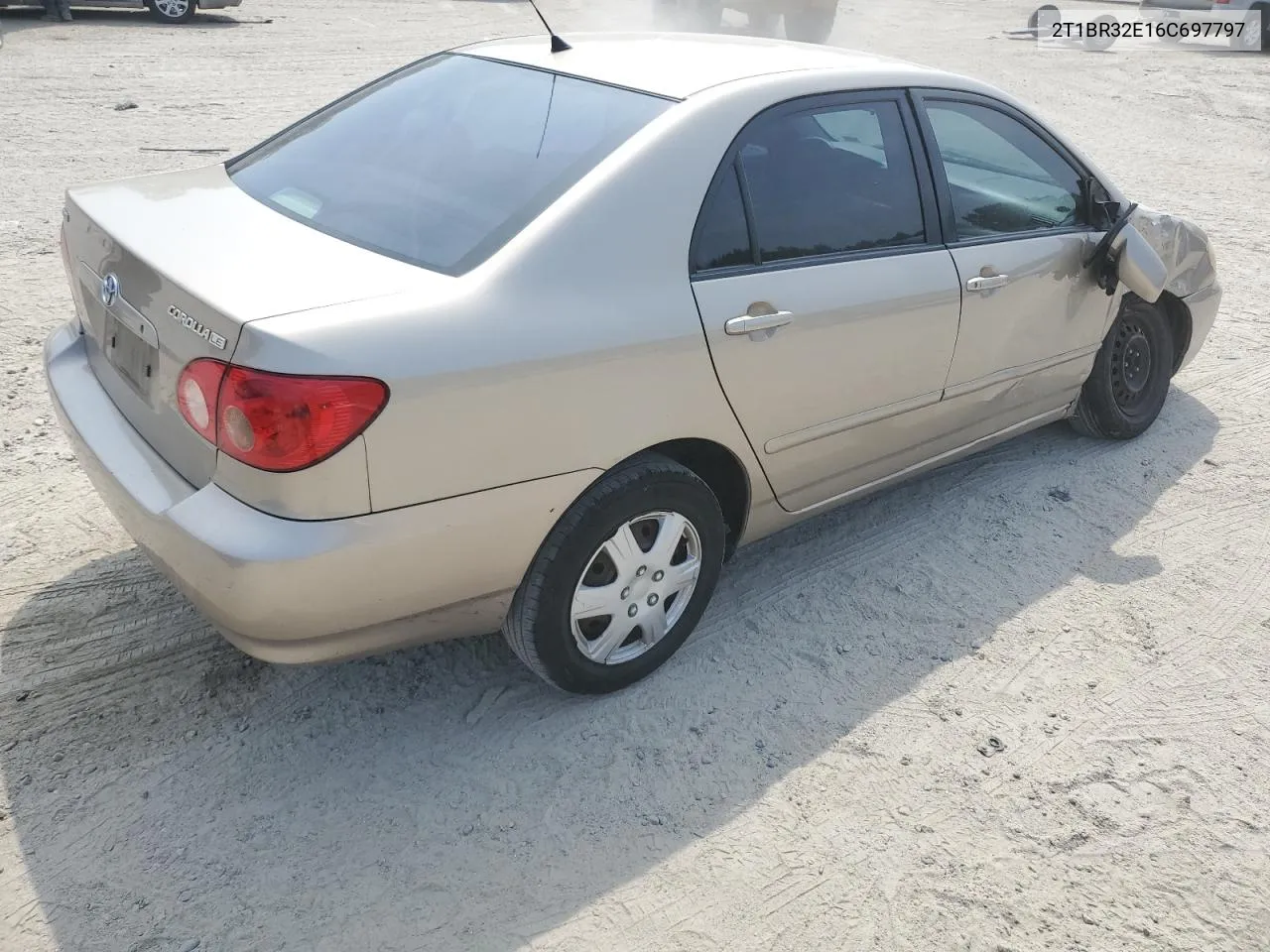 2006 Toyota Corolla Ce VIN: 2T1BR32E16C697797 Lot: 68855094