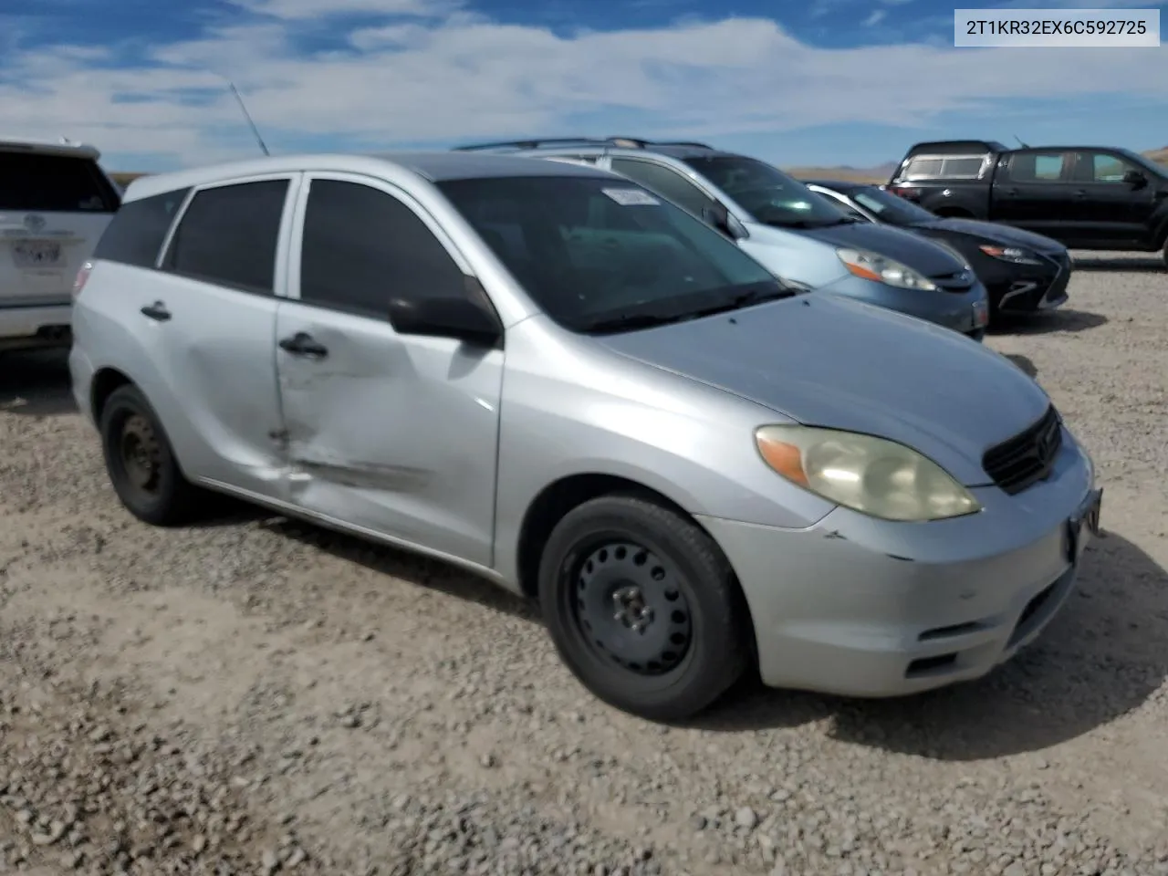 2006 Toyota Corolla Matrix Xr VIN: 2T1KR32EX6C592725 Lot: 72633414