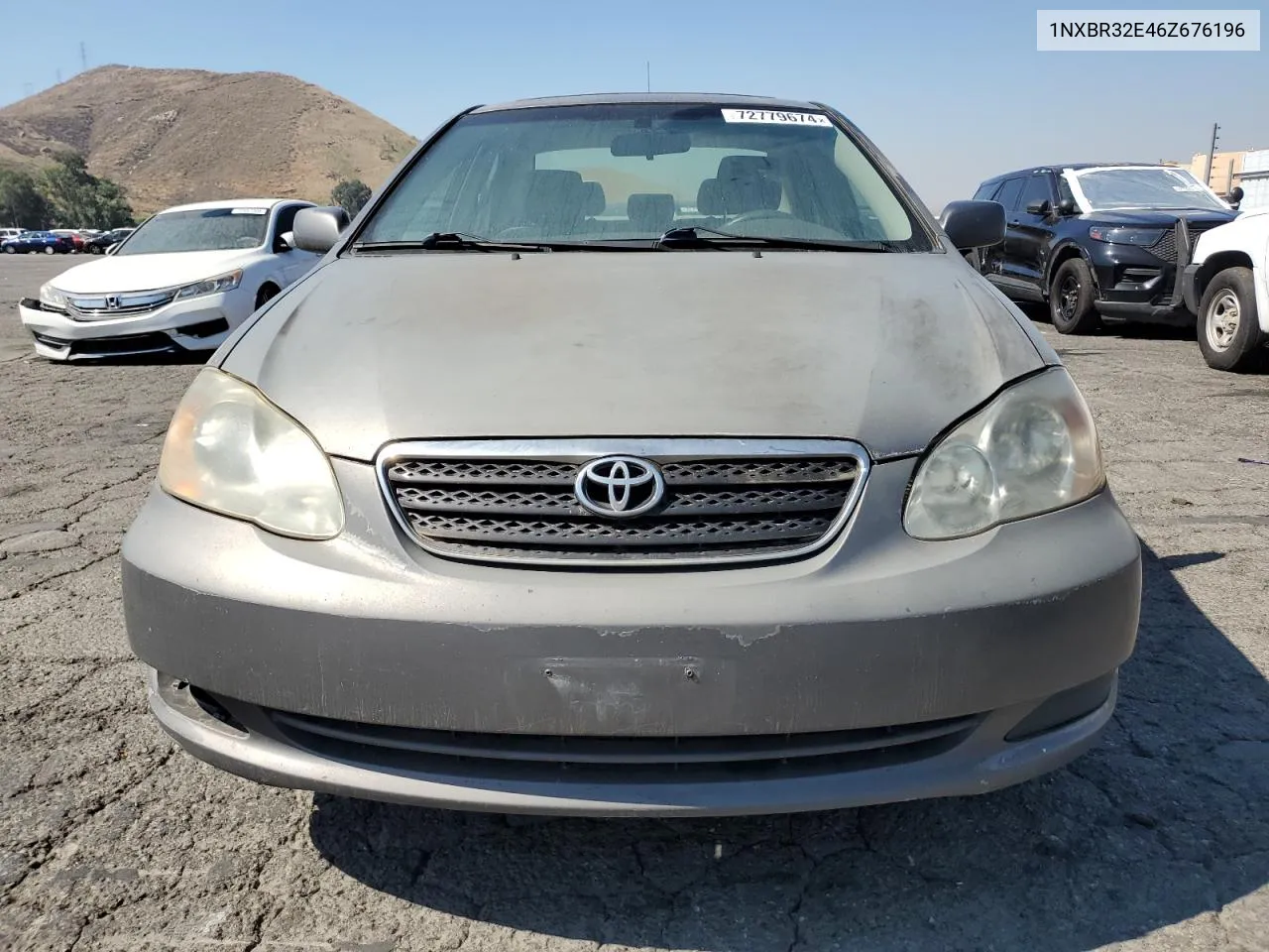 2006 Toyota Corolla Ce VIN: 1NXBR32E46Z676196 Lot: 72779674