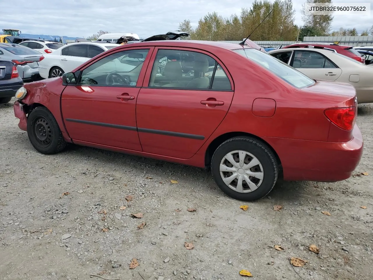 2006 Toyota Corolla Ce VIN: JTDBR32E960075622 Lot: 72976114