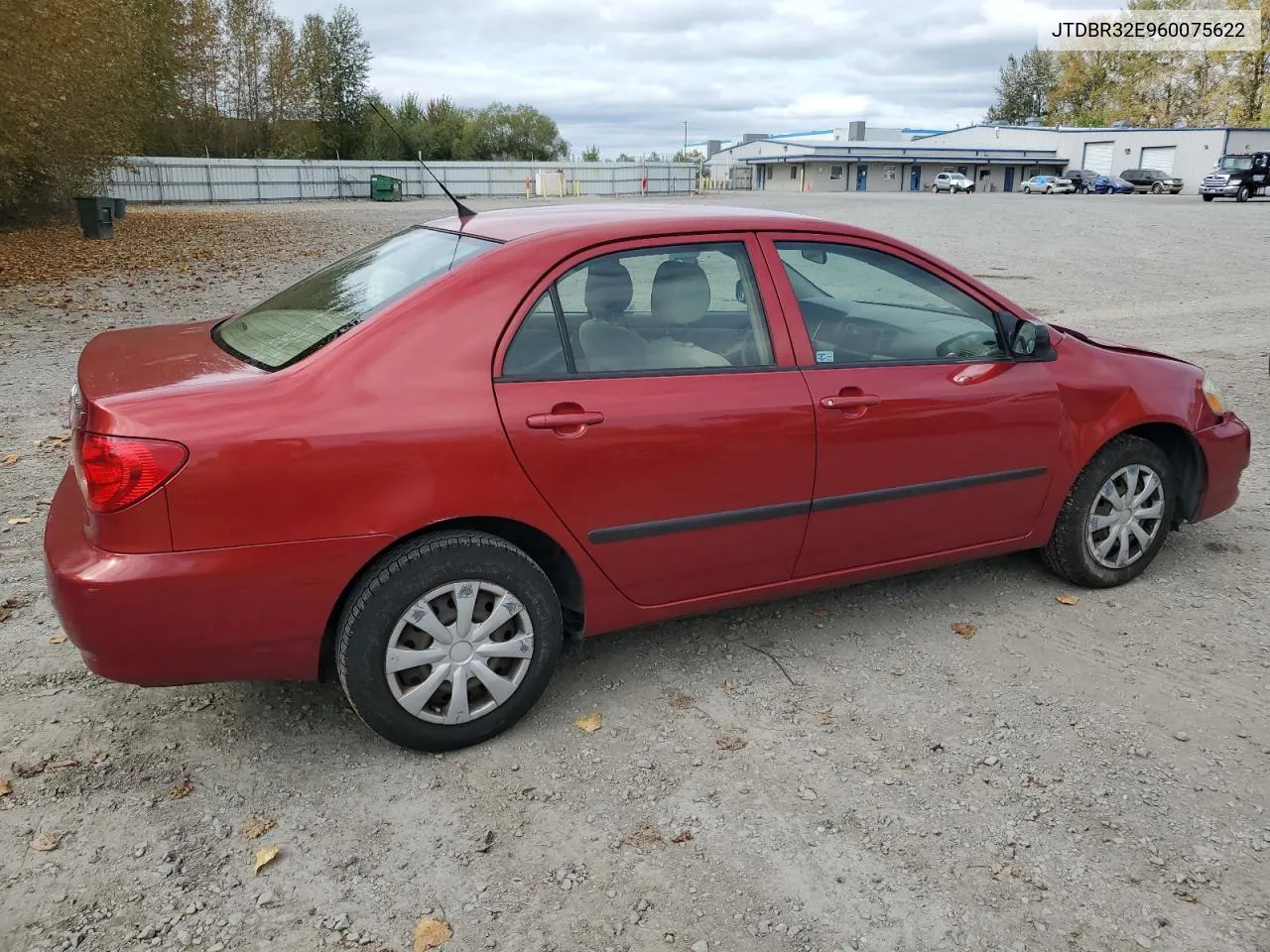 2006 Toyota Corolla Ce VIN: JTDBR32E960075622 Lot: 72976114