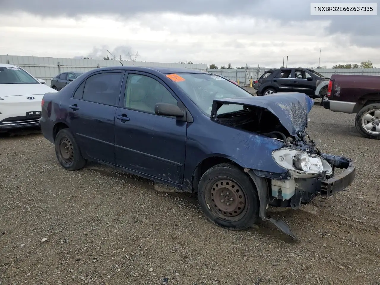 1NXBR32E66Z637335 2006 Toyota Corolla Ce