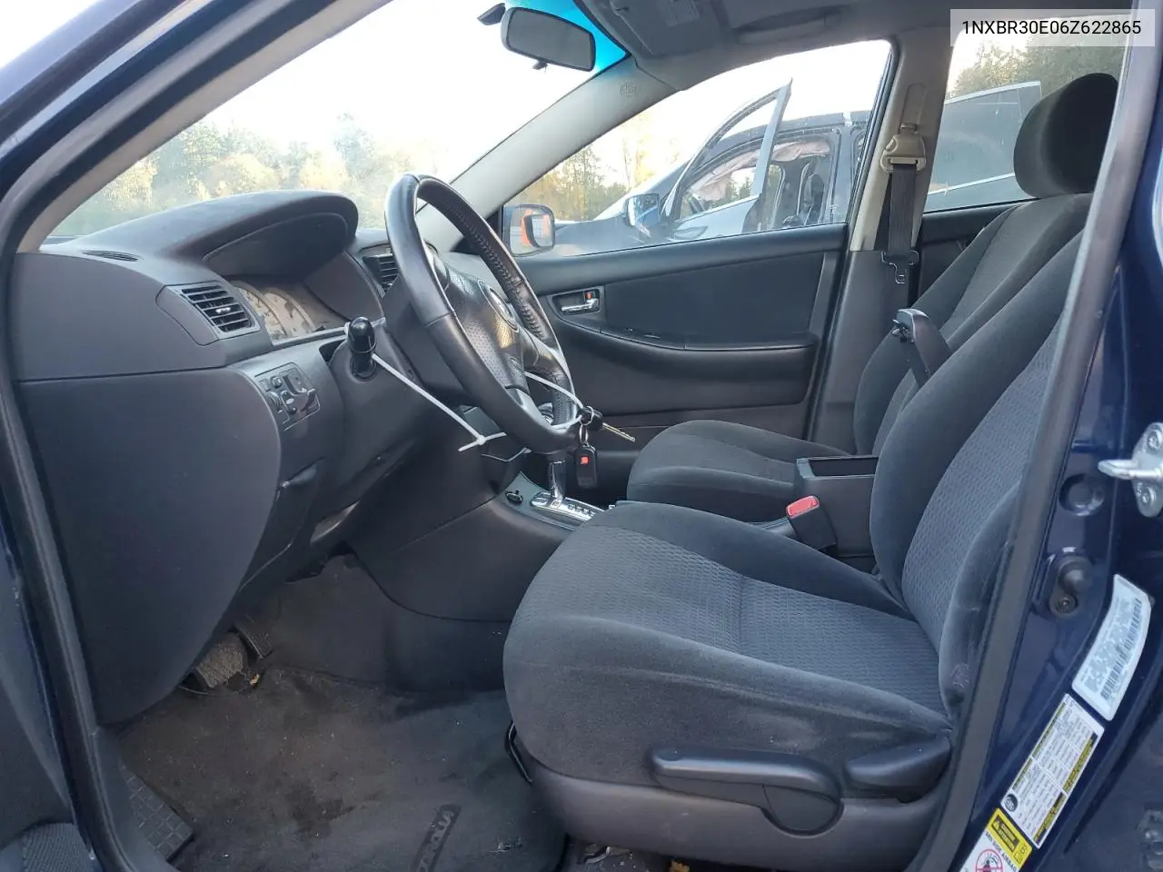 1NXBR30E06Z622865 2006 Toyota Corolla Ce