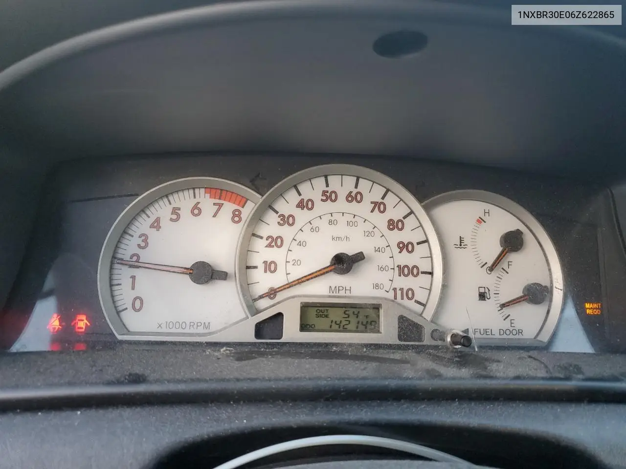 1NXBR30E06Z622865 2006 Toyota Corolla Ce