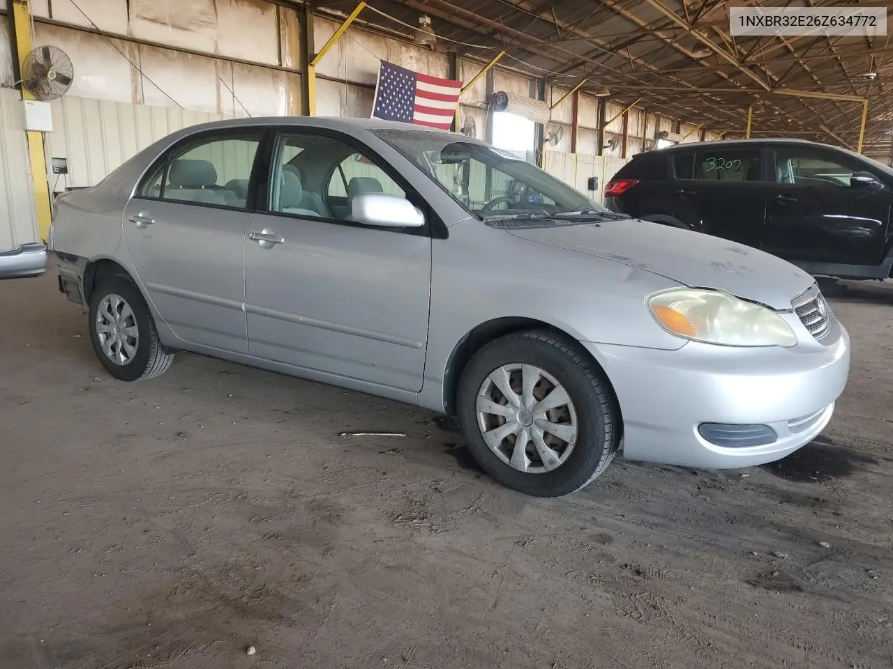 1NXBR32E26Z634772 2006 Toyota Corolla Ce