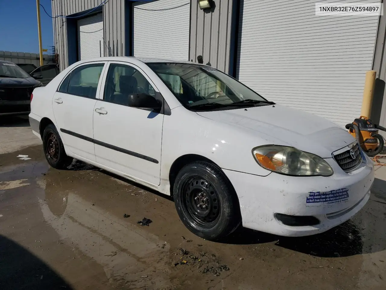 1NXBR32E76Z594897 2006 Toyota Corolla Ce
