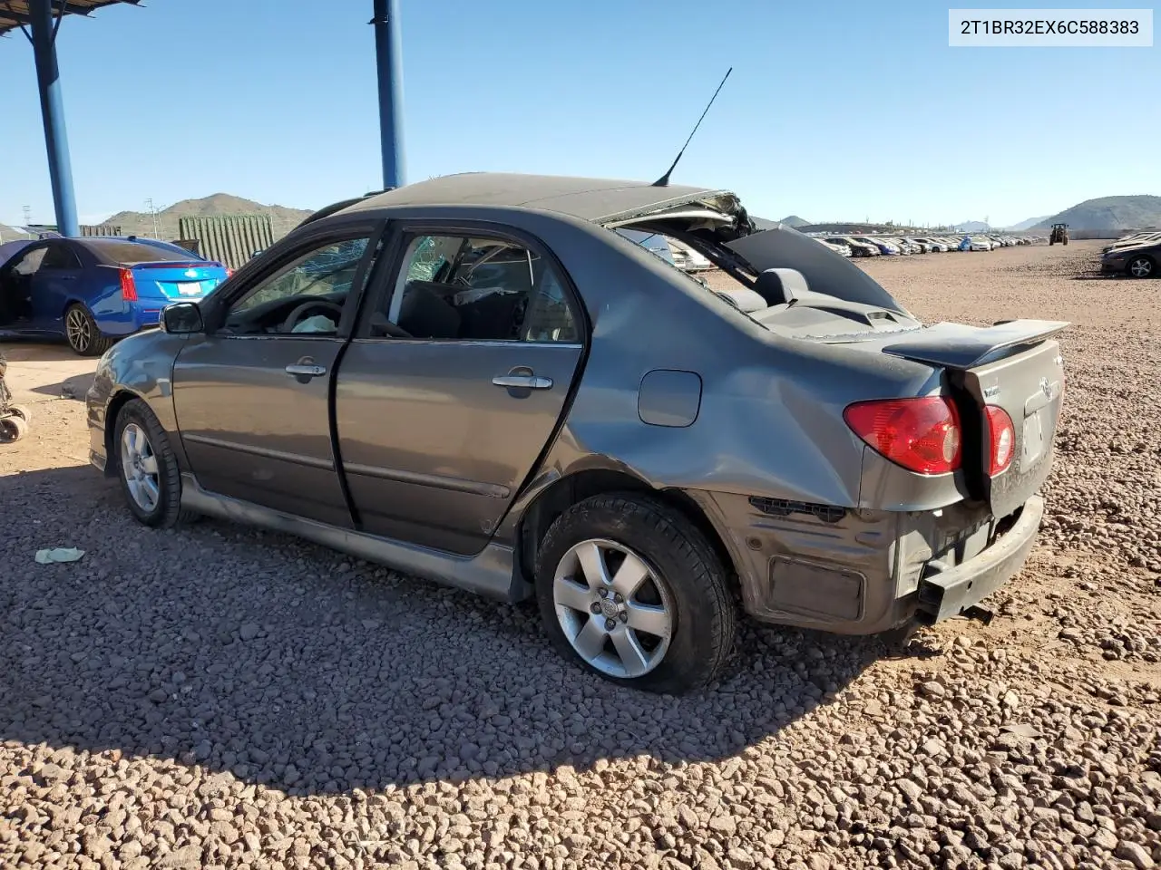 2T1BR32EX6C588383 2006 Toyota Corolla Ce