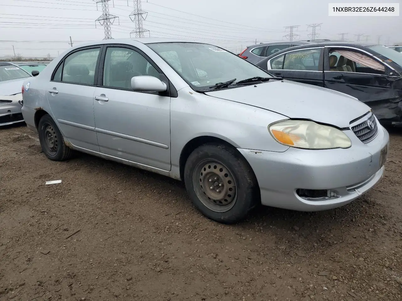 1NXBR32E26Z644248 2006 Toyota Corolla Ce