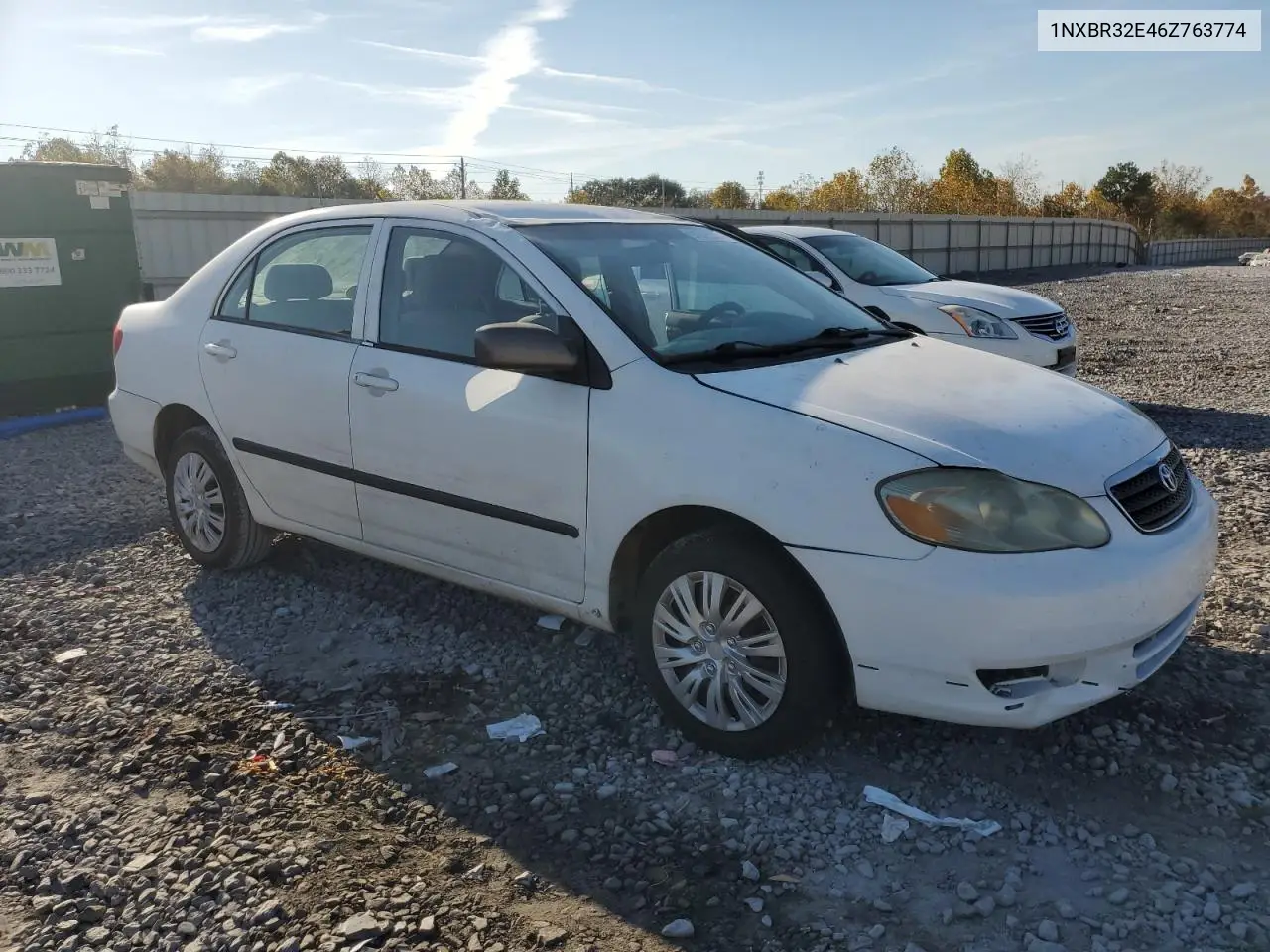 1NXBR32E46Z763774 2006 Toyota Corolla Ce