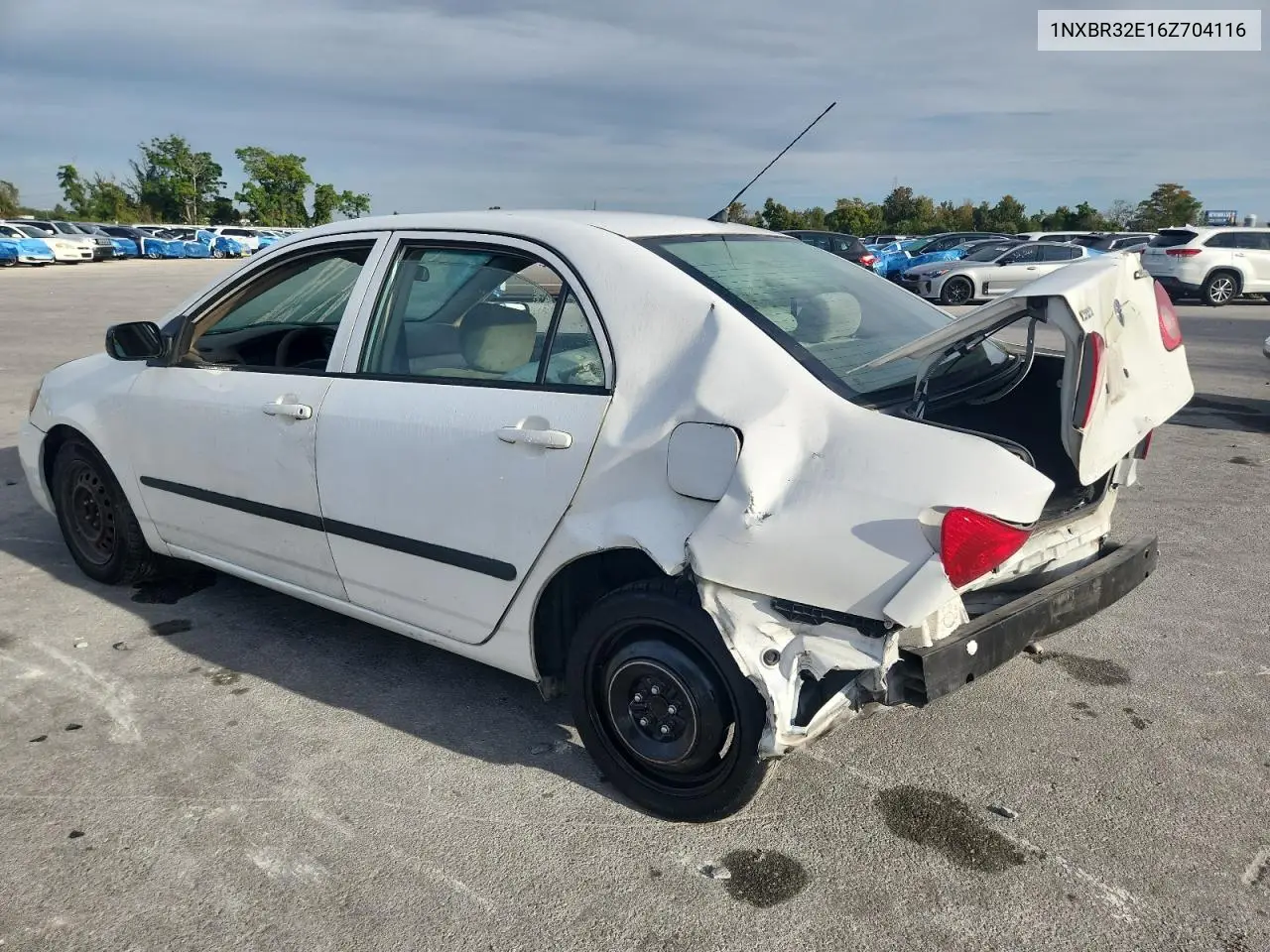 1NXBR32E16Z704116 2006 Toyota Corolla Ce