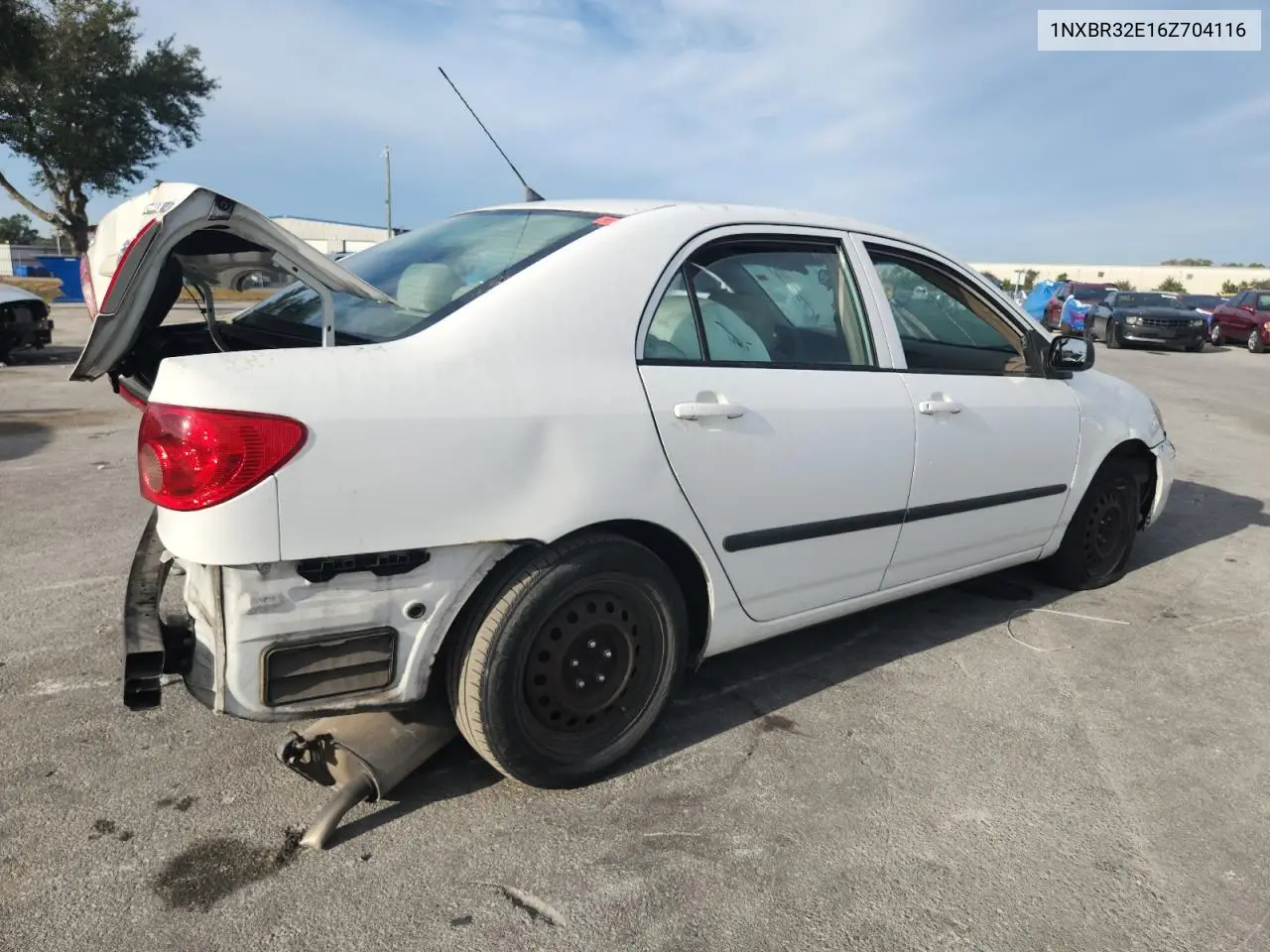 1NXBR32E16Z704116 2006 Toyota Corolla Ce