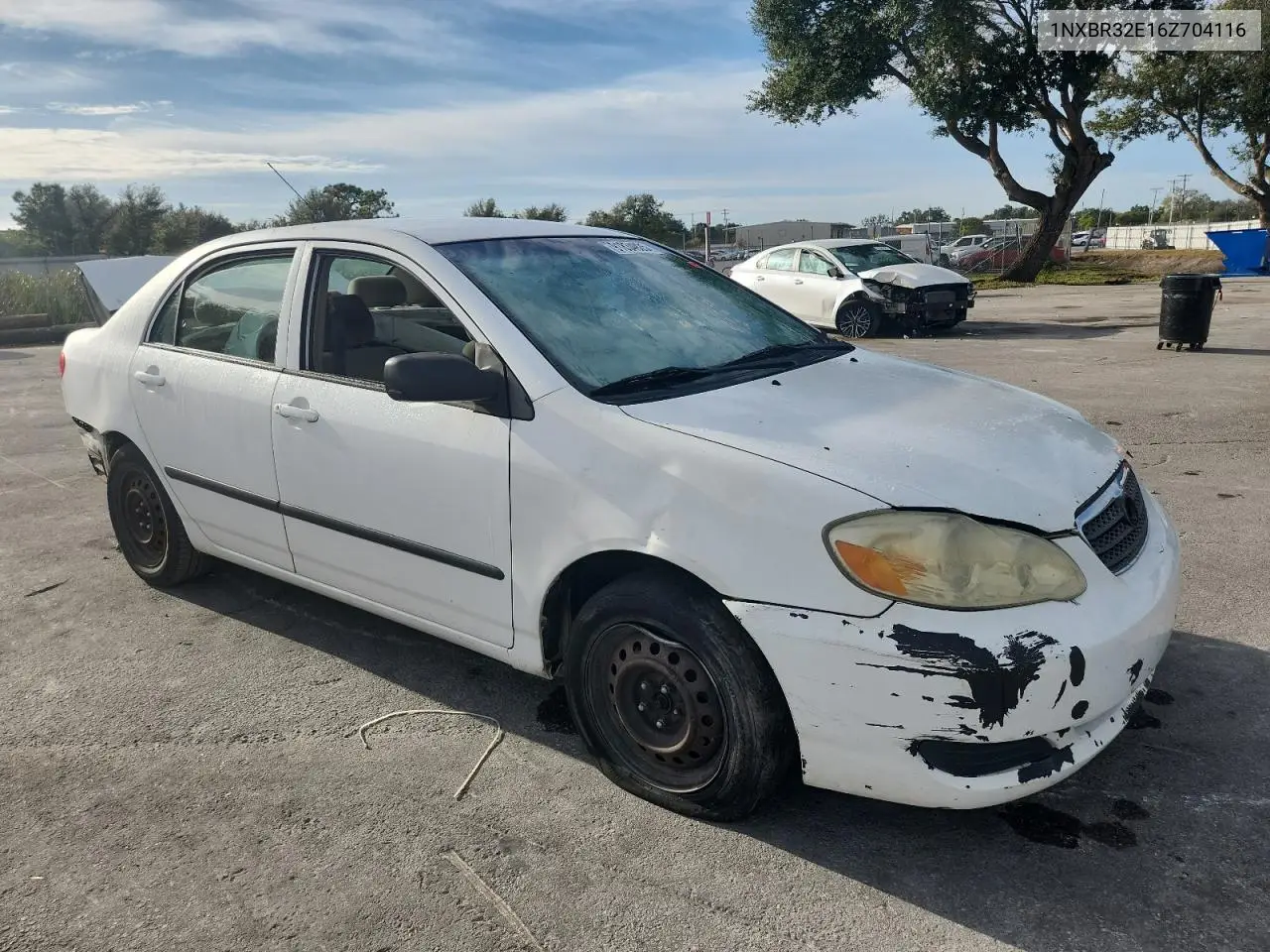 1NXBR32E16Z704116 2006 Toyota Corolla Ce