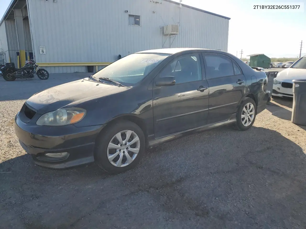 2T1BY32E26C551377 2006 Toyota Corolla Xrs