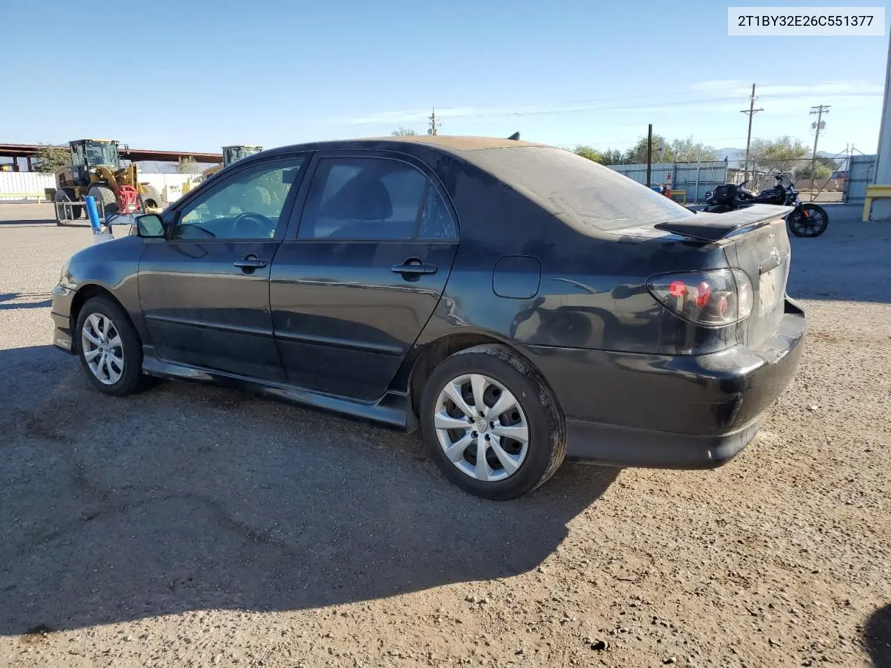 2T1BY32E26C551377 2006 Toyota Corolla Xrs
