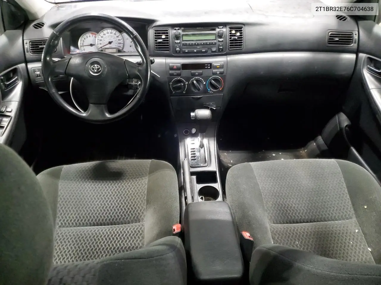 2T1BR32E76C704638 2006 Toyota Corolla Ce