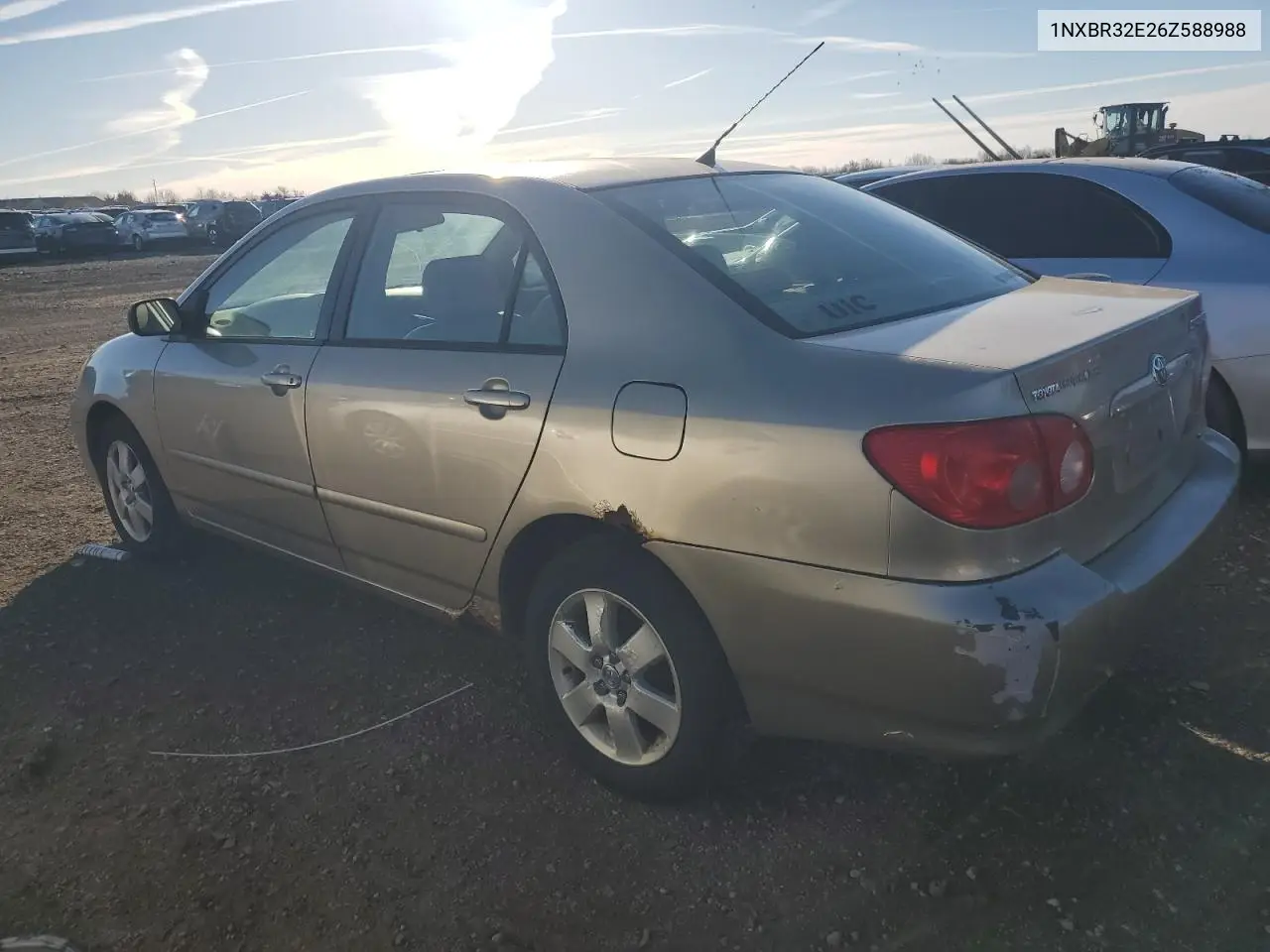 1NXBR32E26Z588988 2006 Toyota Corolla Ce