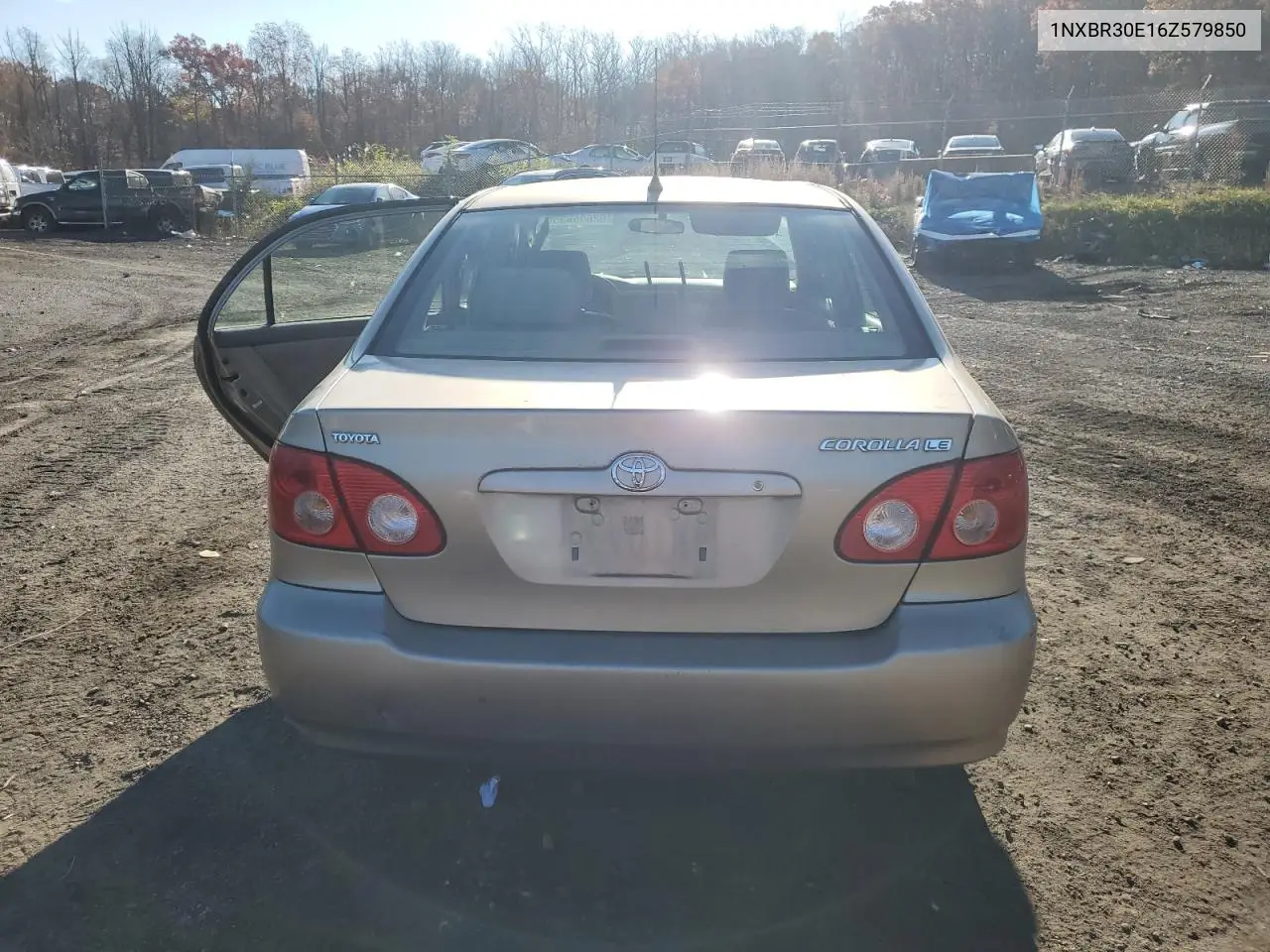 1NXBR30E16Z579850 2006 Toyota Corolla Ce