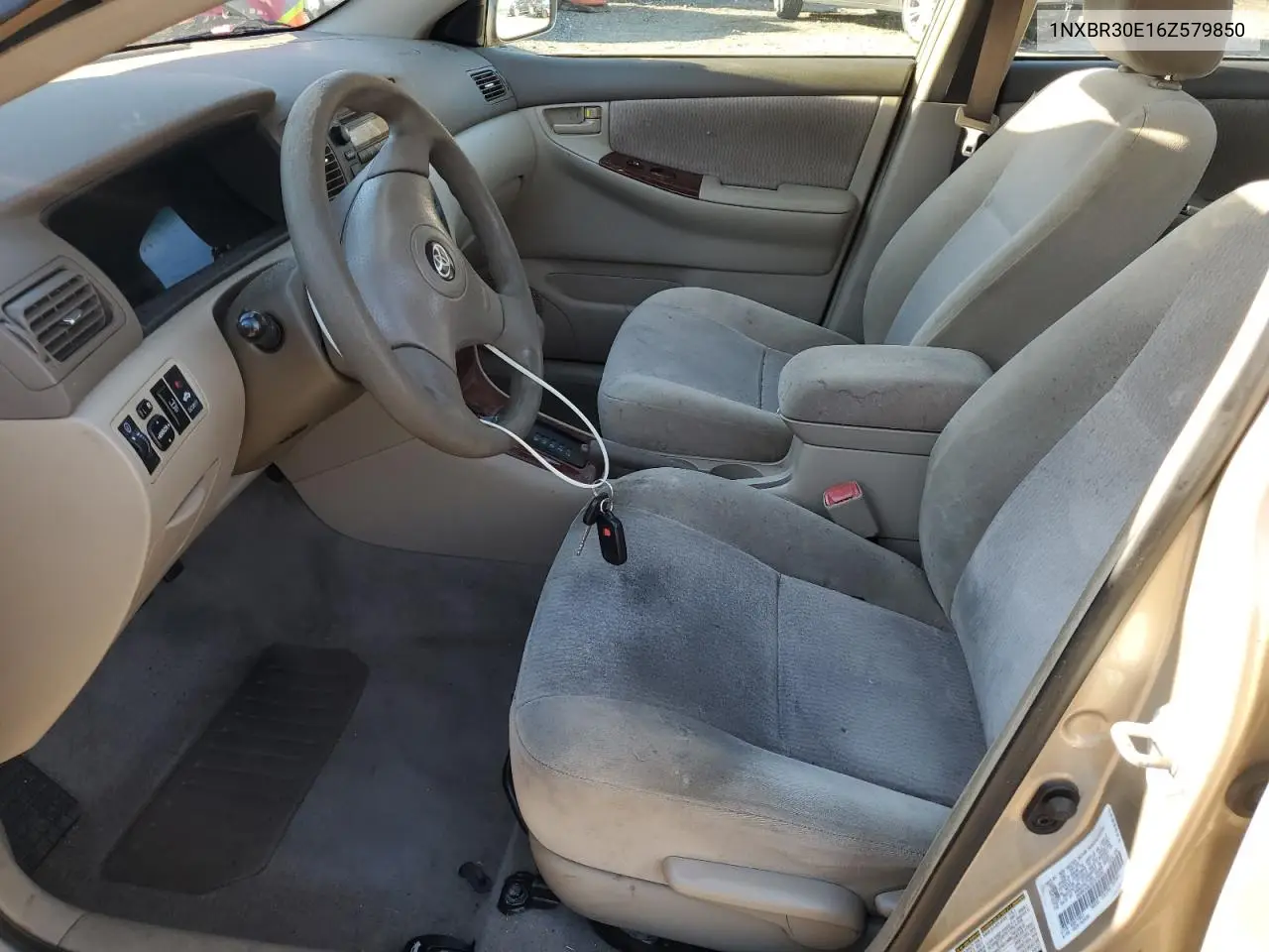 1NXBR30E16Z579850 2006 Toyota Corolla Ce