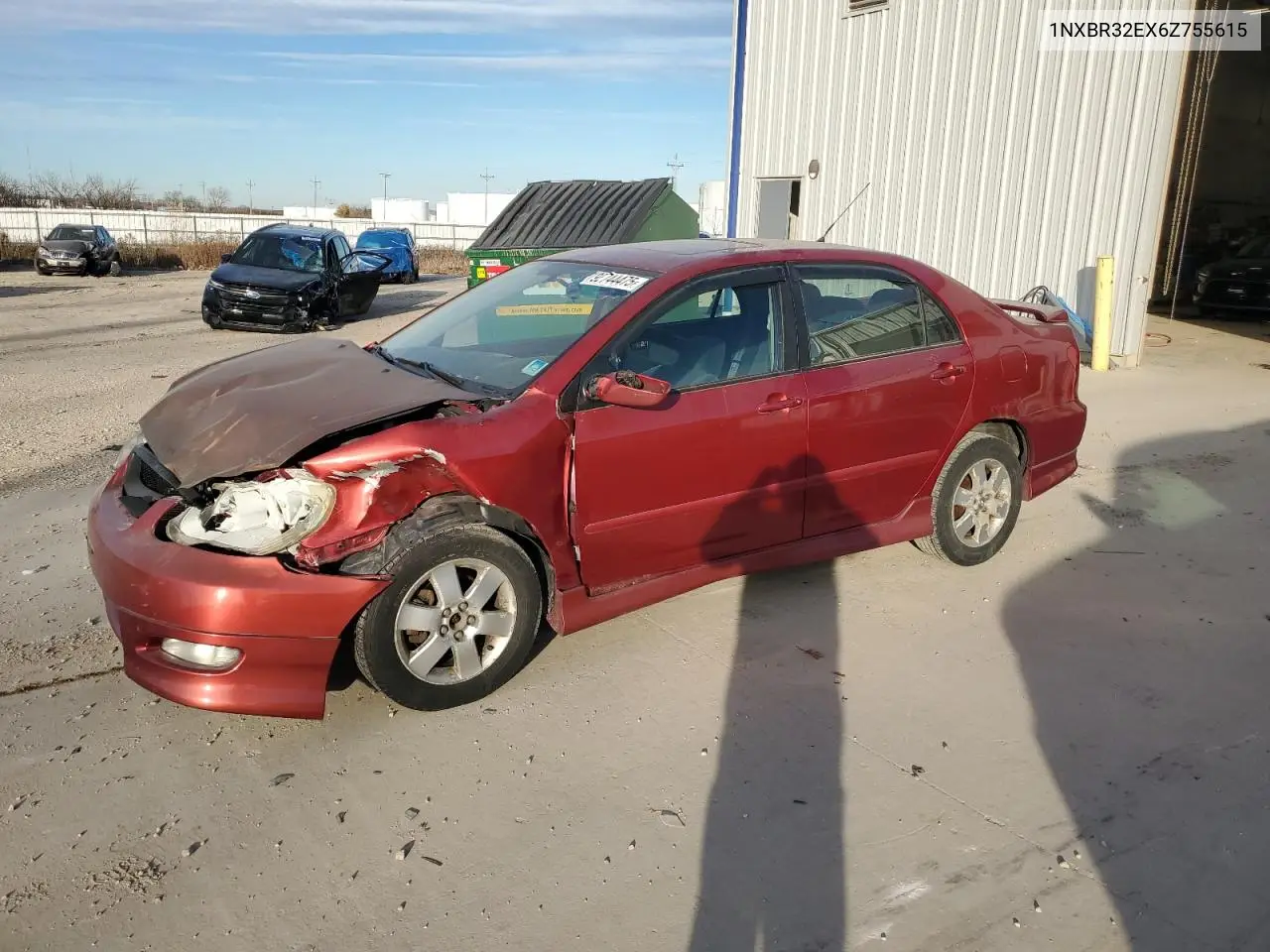 1NXBR32EX6Z755615 2006 Toyota Corolla Ce