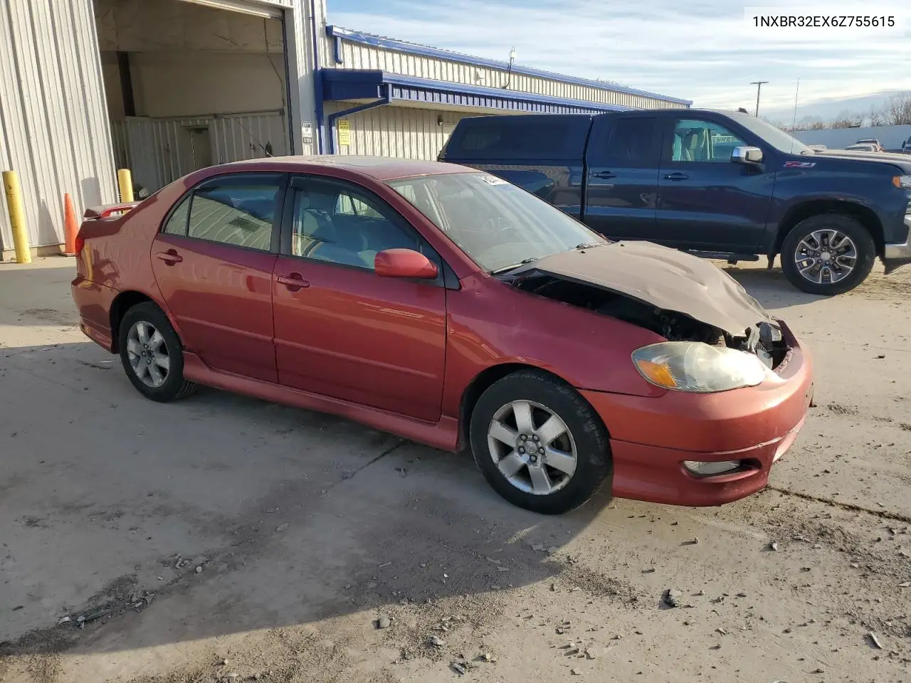 1NXBR32EX6Z755615 2006 Toyota Corolla Ce