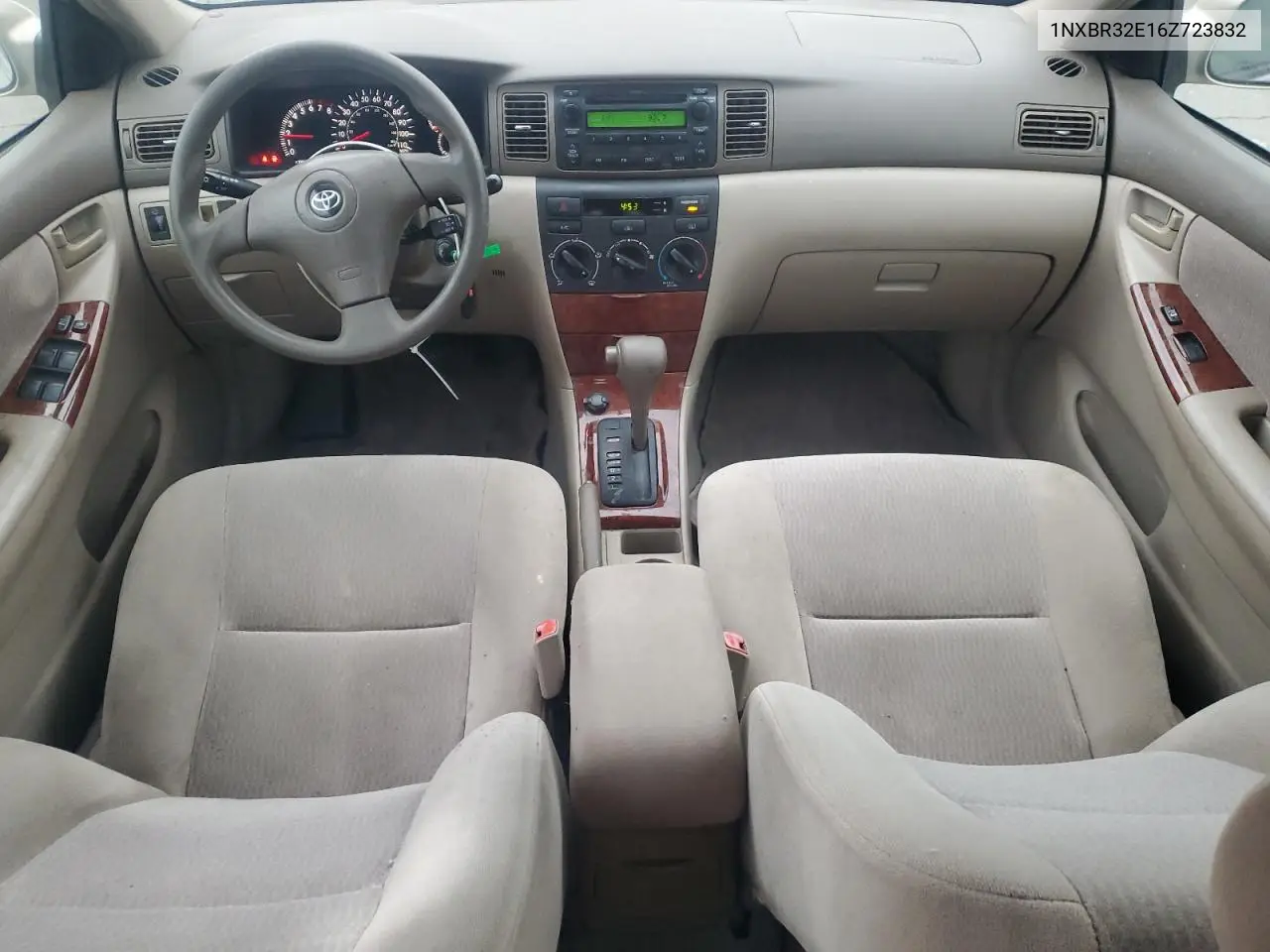 1NXBR32E16Z723832 2006 Toyota Corolla Ce