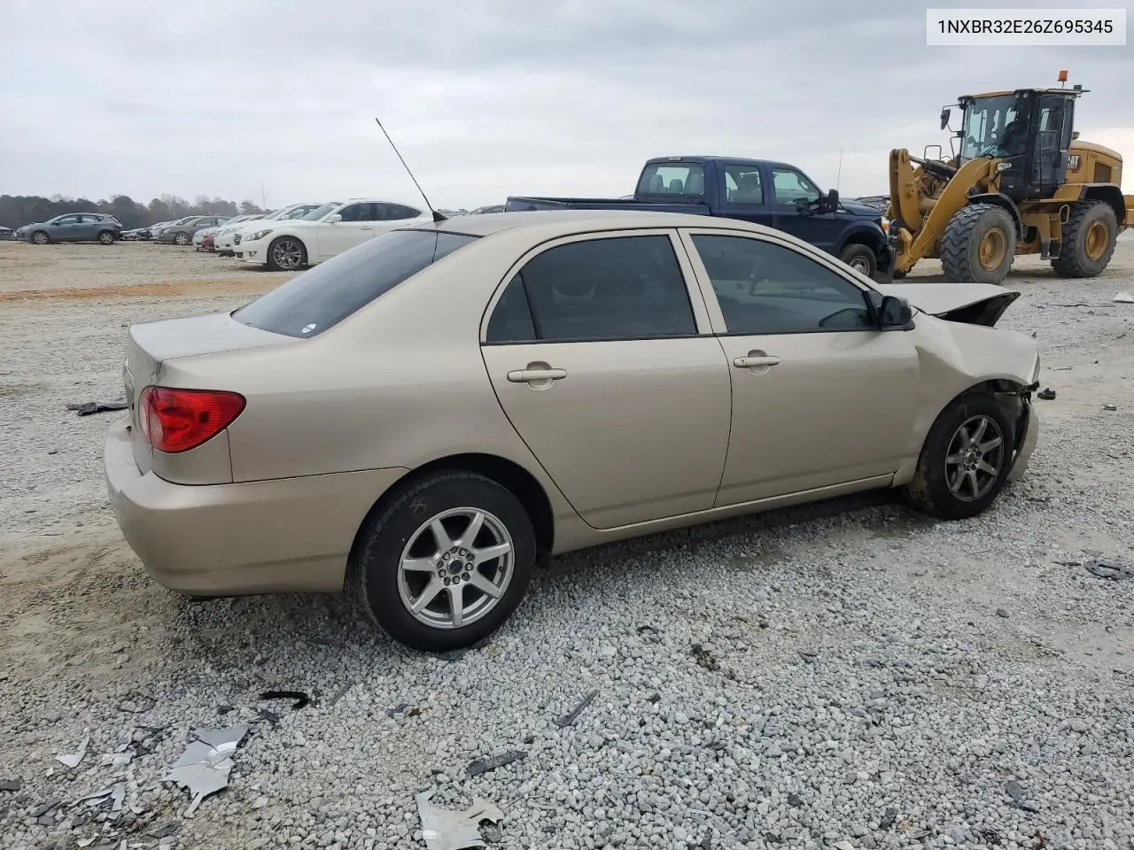1NXBR32E26Z695345 2006 Toyota Corolla Ce