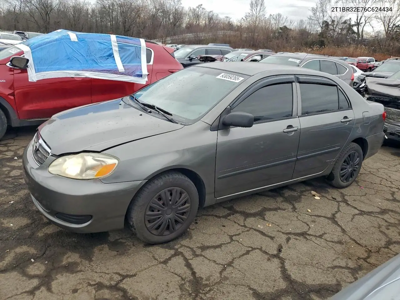 2T1BR32E76C624434 2006 Toyota Corolla Ce