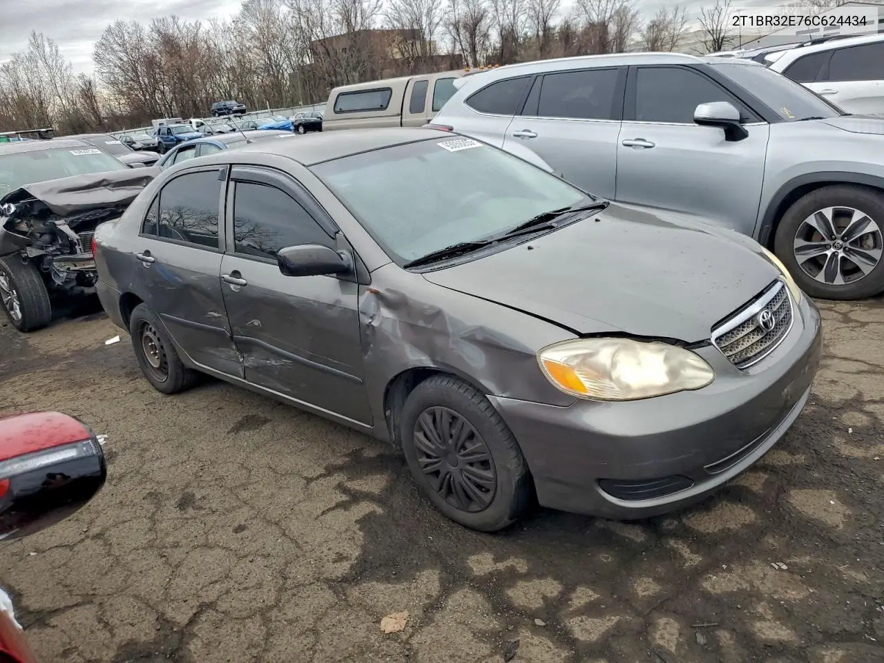 2T1BR32E76C624434 2006 Toyota Corolla Ce