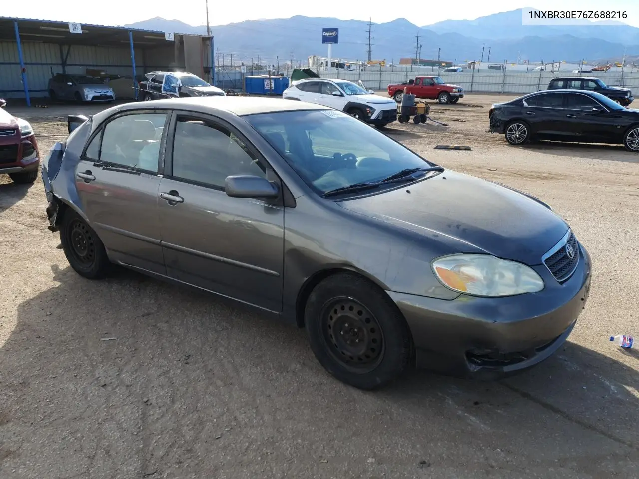1NXBR30E76Z688216 2006 Toyota Corolla Ce