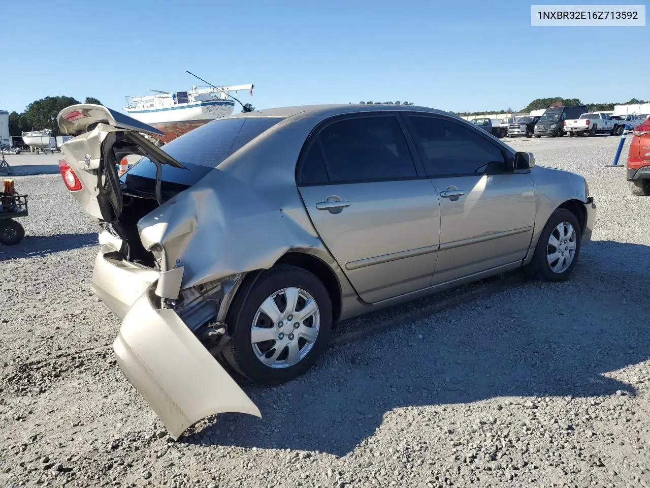 1NXBR32E16Z713592 2006 Toyota Corolla Ce