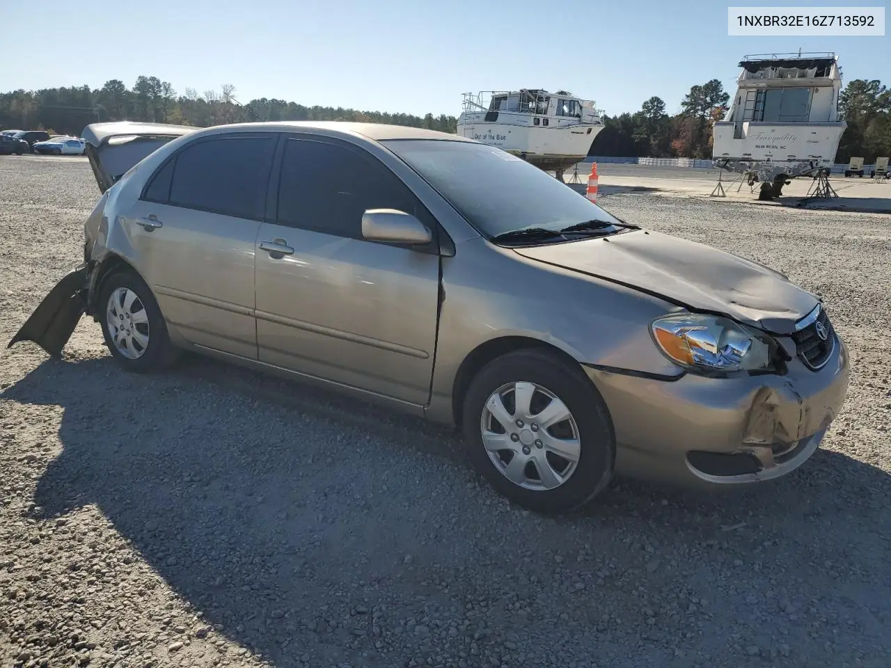 1NXBR32E16Z713592 2006 Toyota Corolla Ce