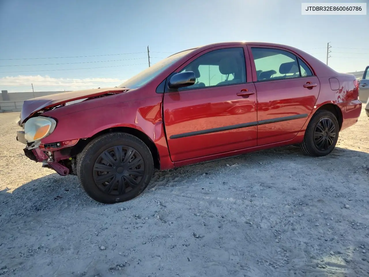 JTDBR32E860060786 2006 Toyota Corolla Ce