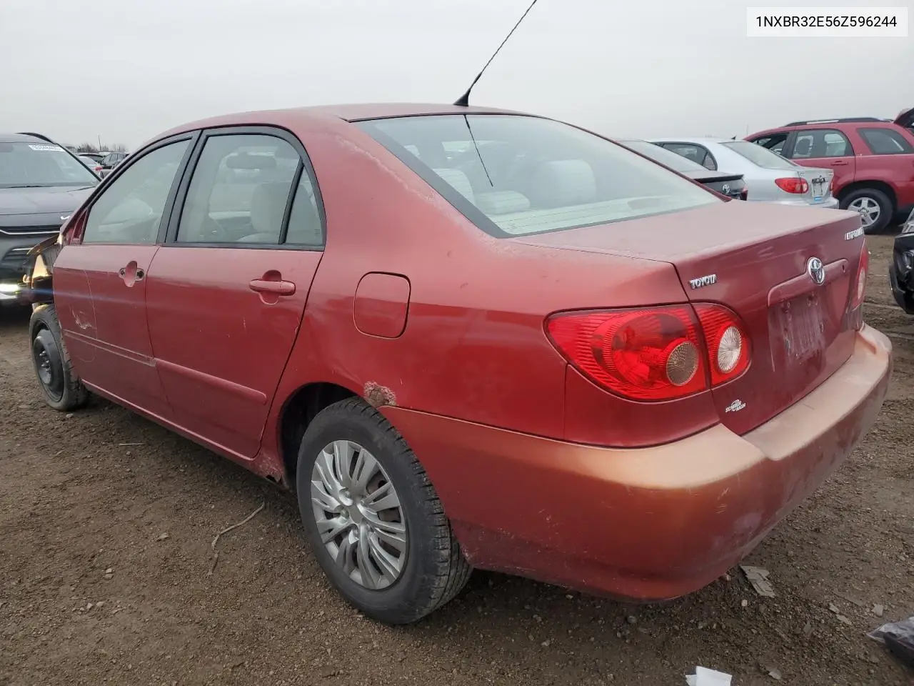 1NXBR32E56Z596244 2006 Toyota Corolla Ce