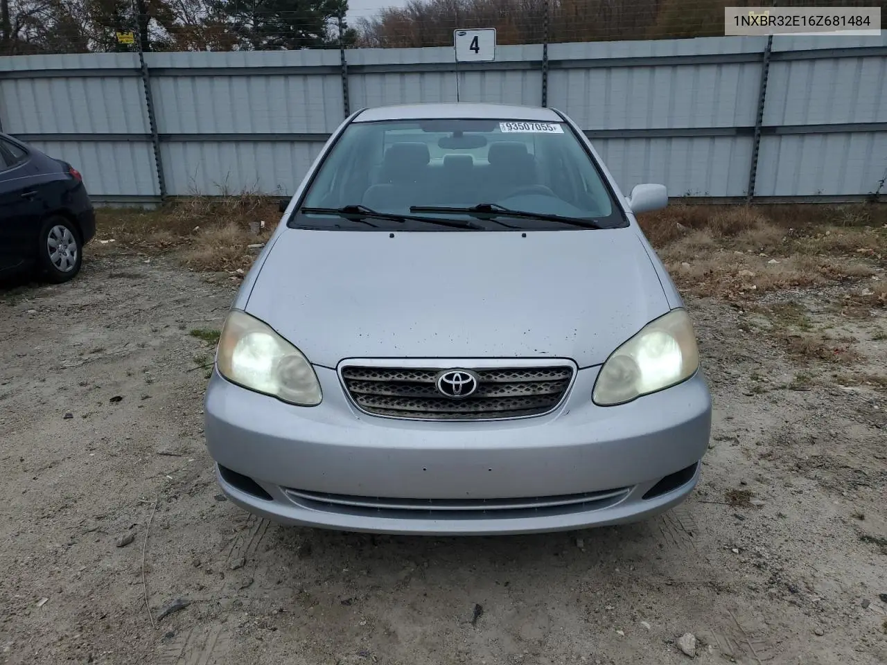 1NXBR32E16Z681484 2006 Toyota Corolla Ce