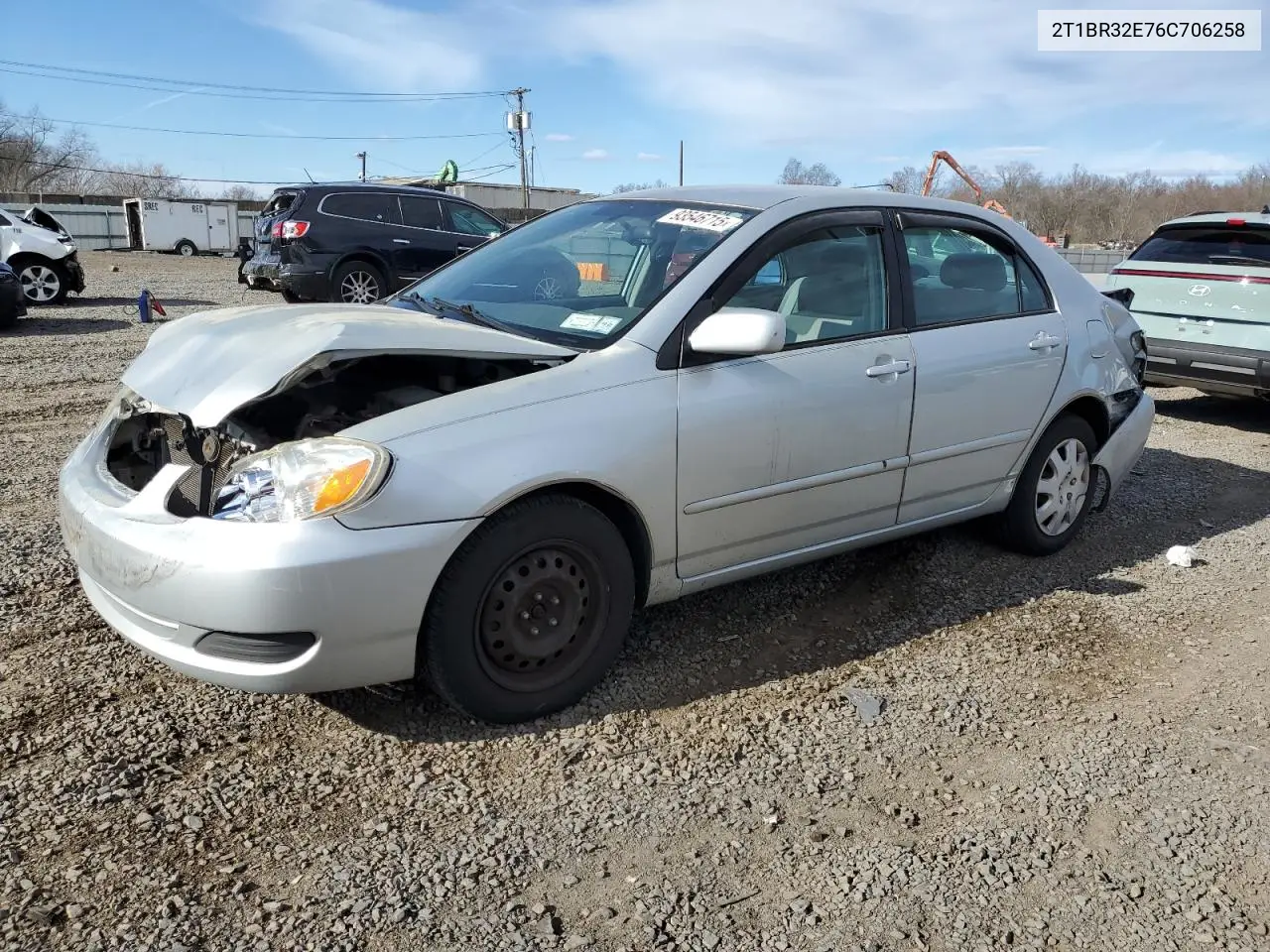 2T1BR32E76C706258 2006 Toyota Corolla Ce