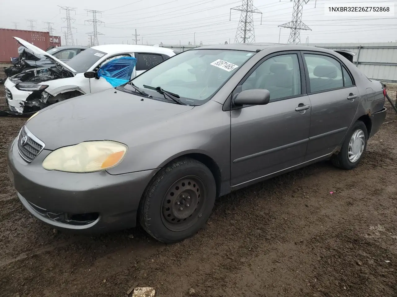 1NXBR32E26Z752868 2006 Toyota Corolla Ce
