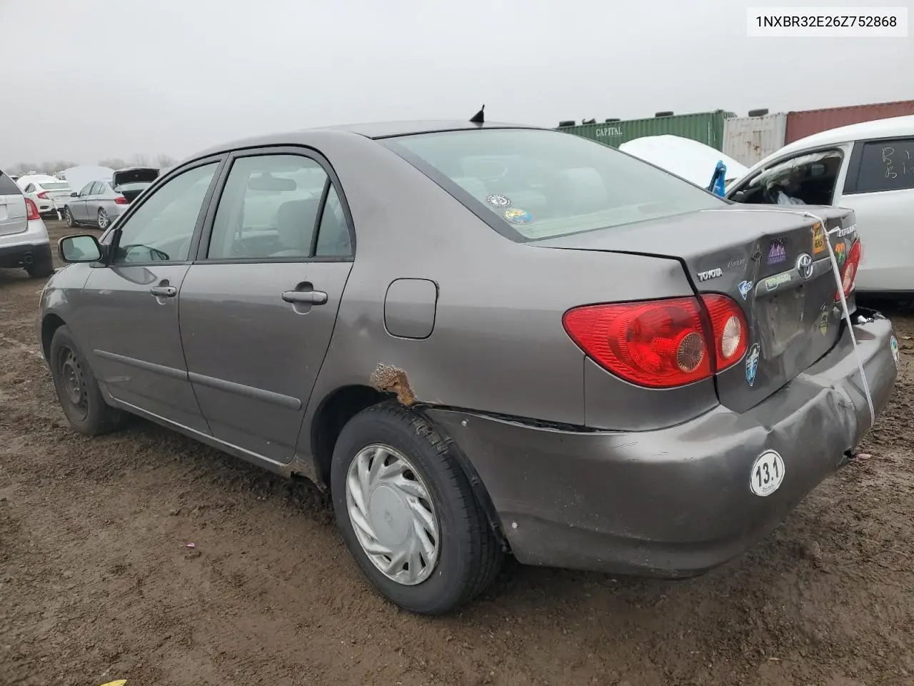 1NXBR32E26Z752868 2006 Toyota Corolla Ce