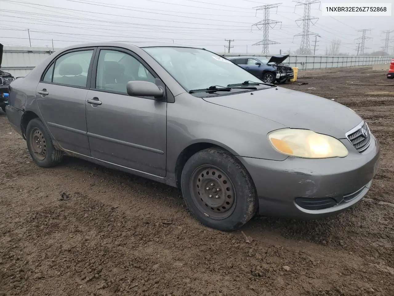 1NXBR32E26Z752868 2006 Toyota Corolla Ce