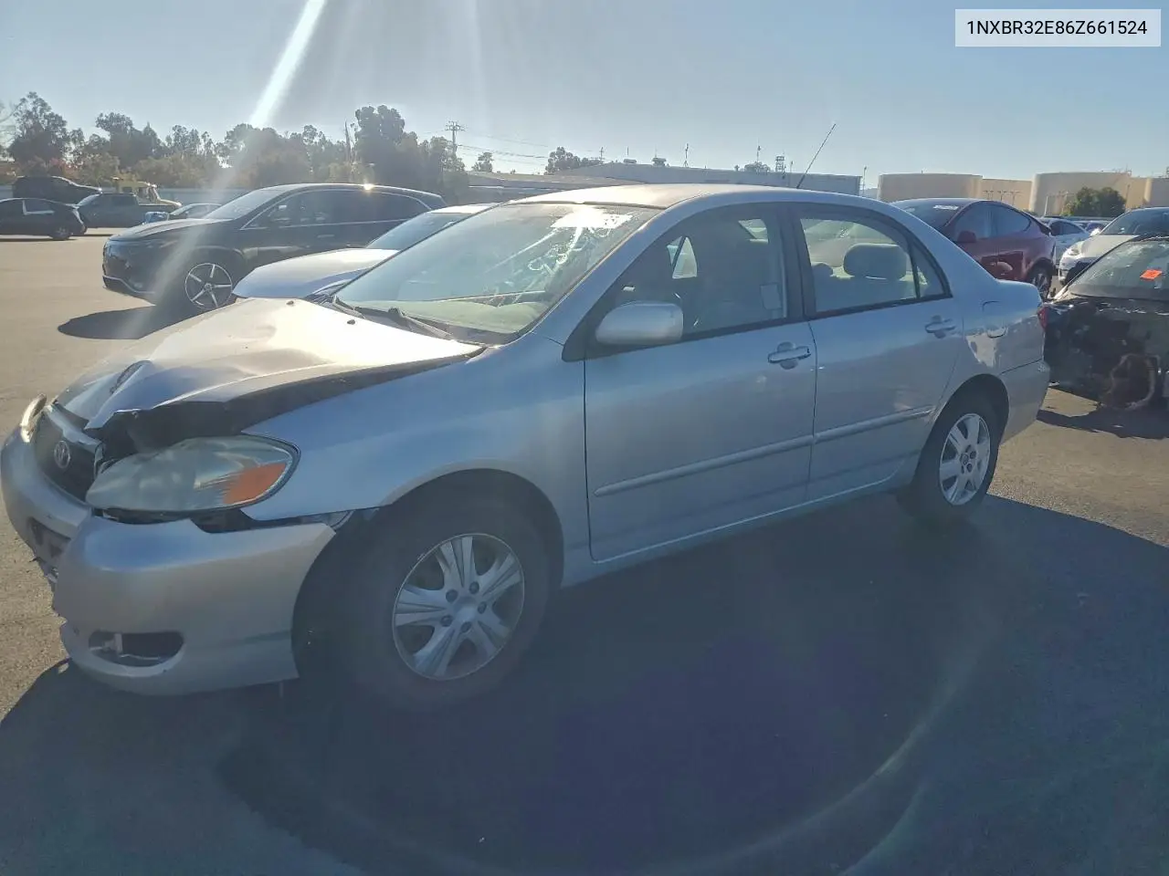 1NXBR32E86Z661524 2006 Toyota Corolla Ce