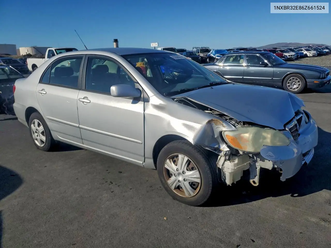 1NXBR32E86Z661524 2006 Toyota Corolla Ce