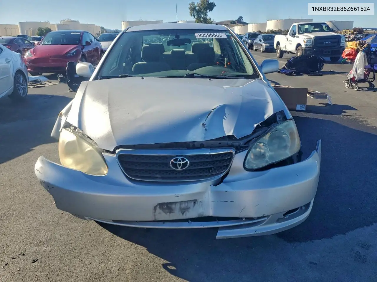 1NXBR32E86Z661524 2006 Toyota Corolla Ce
