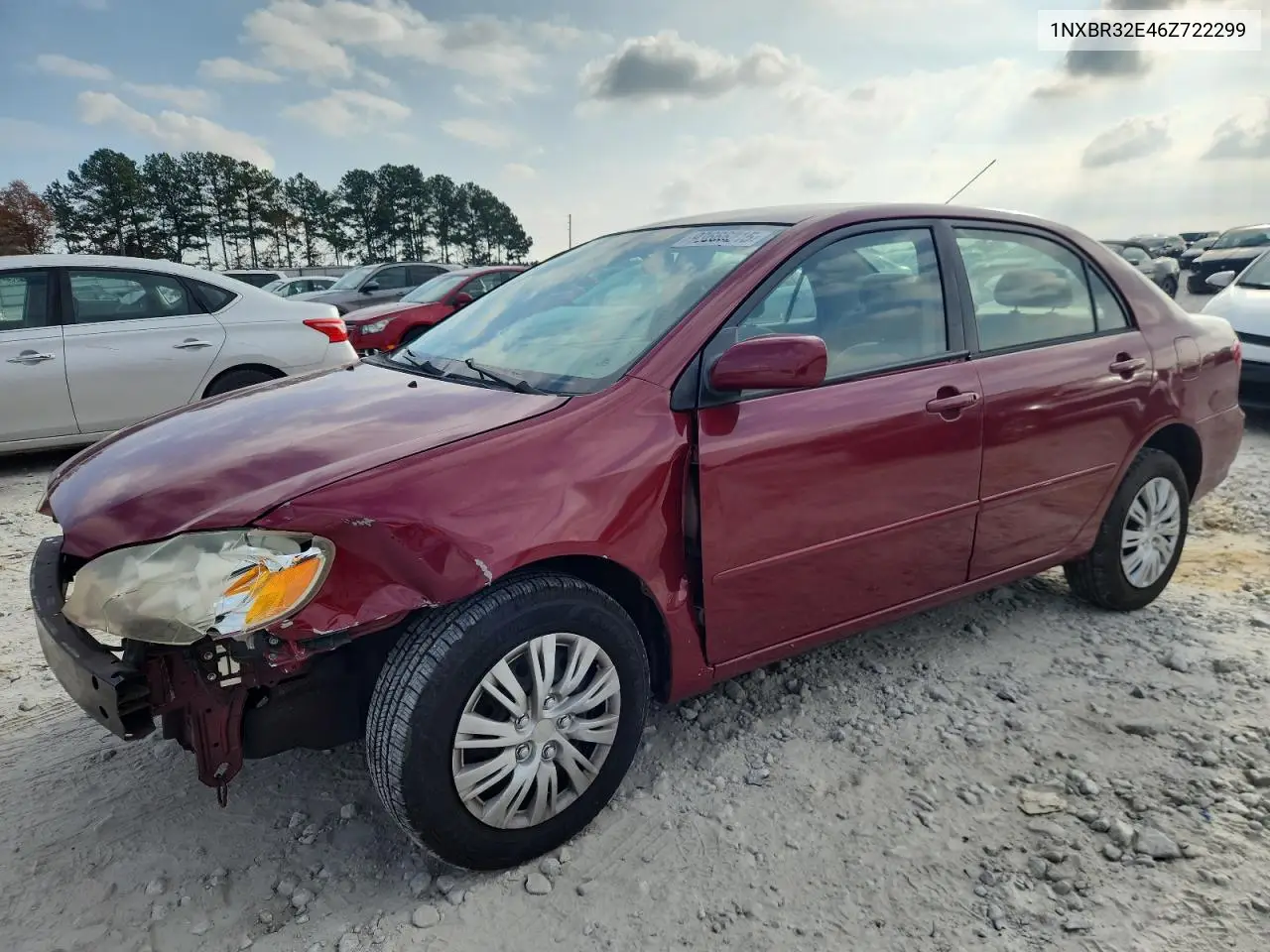 1NXBR32E46Z722299 2006 Toyota Corolla Ce