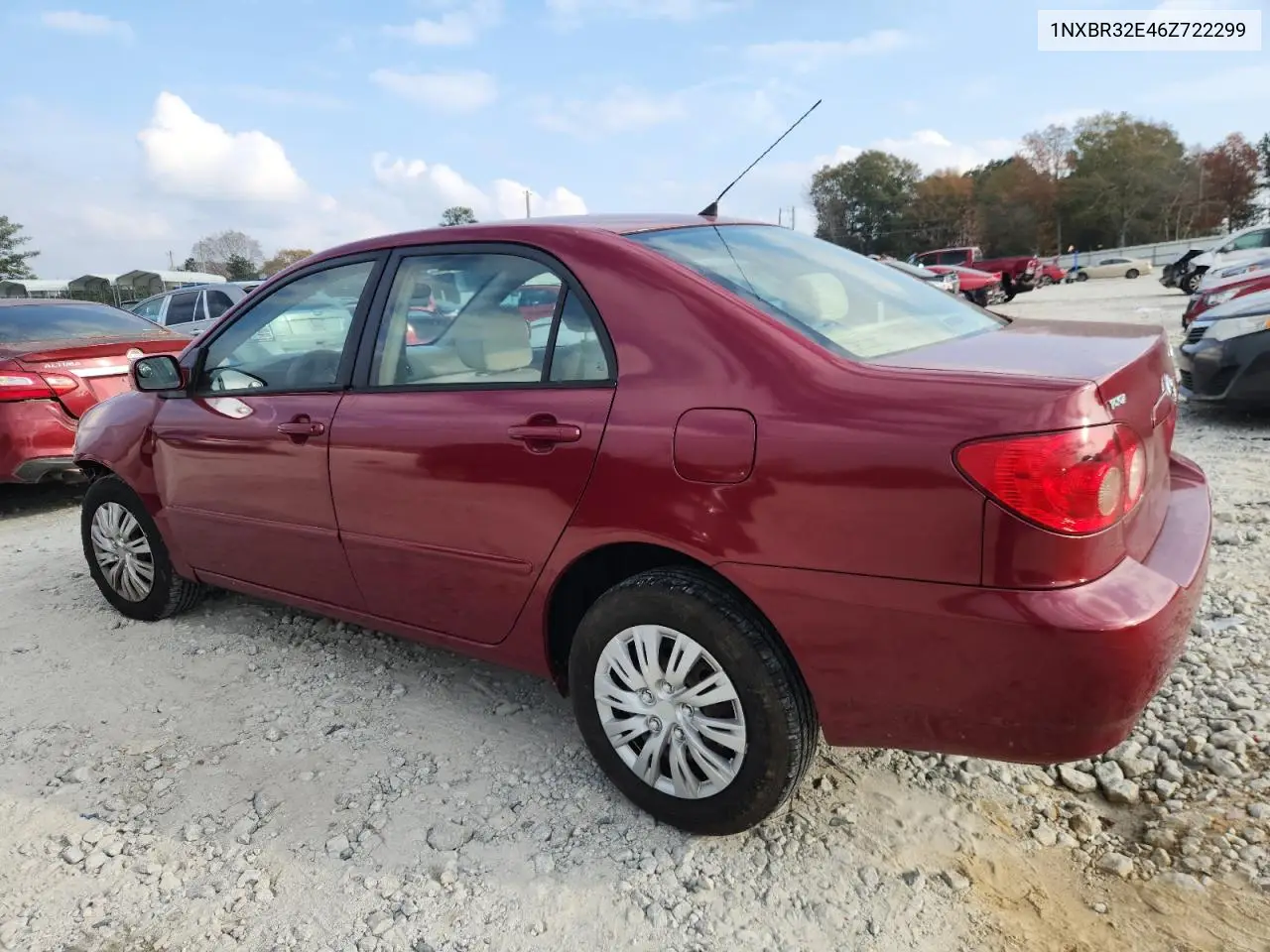 1NXBR32E46Z722299 2006 Toyota Corolla Ce