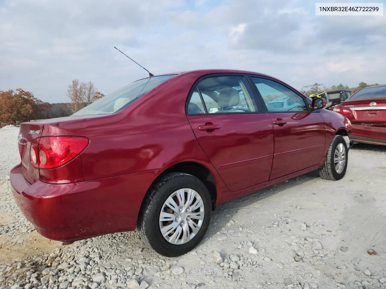 1NXBR32E46Z722299 2006 Toyota Corolla Ce