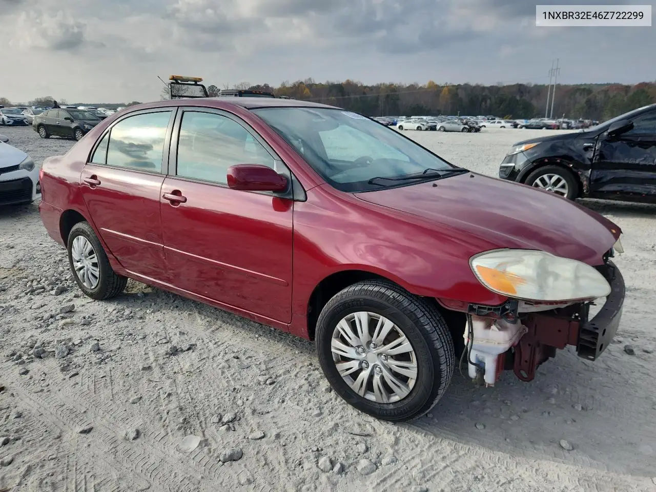 1NXBR32E46Z722299 2006 Toyota Corolla Ce