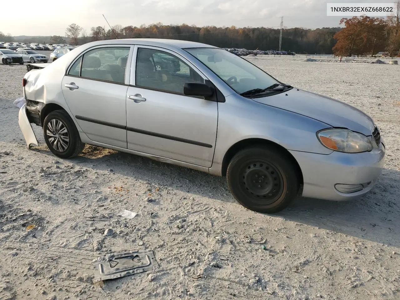 1NXBR32EX6Z668622 2006 Toyota Corolla Ce
