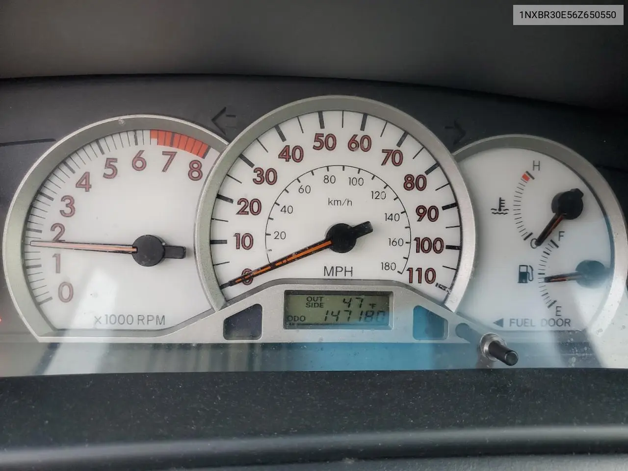 1NXBR30E56Z650550 2006 Toyota Corolla Ce