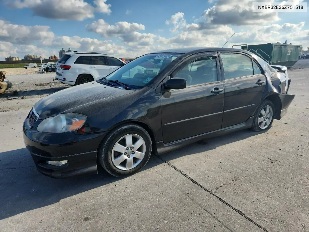 1NXBR32E36Z751518 2006 Toyota Corolla Ce